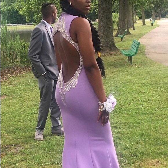 Lilac Prom dress - Picture 6 of 6